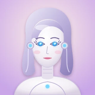 Anna, our chat agent: a friendly robot