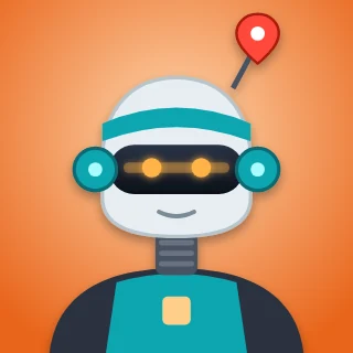 Scout, our card show agent: a friendly robot